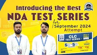 Introducing the Best NDA Test Series for September 2024 Attempt...CLC Sikar #clc #nda #clcsikar