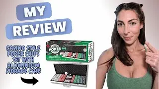 Review of Casino Style Poker Chip Set with Aluminum Case