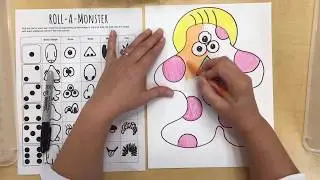 How to Play Roll-A-Silly Monster