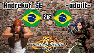 The of Fighters '99.((Andrekof_SE FT10 -dailt-)).Fighcade2 Online LUTA 01/09/2024 #retro