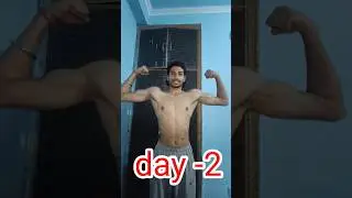 day-2 /75 hard challenge #gymmotivation  #75hardchallenge #gym #youtubeshorts #harshsill