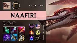 Naafiri Top vs Urgot - NA Master Patch 25.24