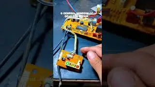 O General window ac dead pcb repair #ac #pcb #repairs #electronic #shorts #shortvideo