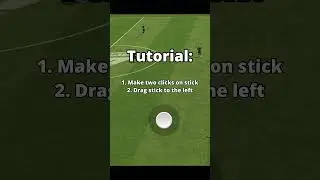TUTORIAL in FC 25 Mobile, Reverse dribble 🔥 #shorts #fcmobile #fifa #foryou #fc25 #football #game