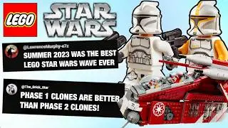 LEGO Phase 1 Clones Are Better, 2023 Was the Best Year of LSW | LEGO Star Wars Hot Takes #31