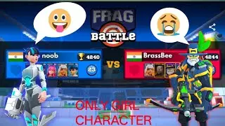 Frag Pro shooter only common girls character God level gameplay 