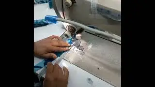 Collar Tape Attach at Collar Band