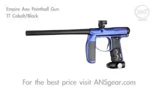 Empire Axe Paintball Marker - TT Cobalt/Black - Visual 360