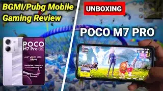 POCO M7 PRO BGMI Gaming Review | POCO M7 Pro 5G BGMI Test | POCO M7 Pro 5G Unboxing and Full Review