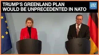 Trump's Greenland Plan Would Be Unprecedented In NATO, German Defence Minister Says