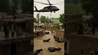 Helicopter Heroes Save Flood Victims! 😱🚁