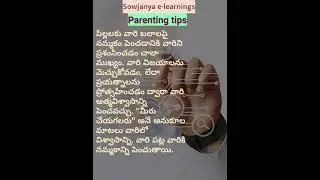 23 Parenting Tips Today motivational quote Motivation billionaire life best mind set in Telugu love