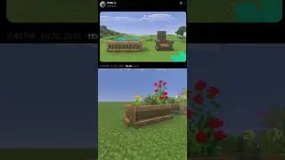 Unique Build Ideas Using The New Shelf Block #shorts #minecraft #gaming