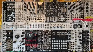 Eurorack - patch from scratch - droning drones 😀Noise Engineering Manis ,Virt Iter, Cursus, Loquelic