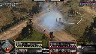 COH2 2v2 Red Exorcist (SU) & Pob (UK) vs Snake (OH) & MrSipan (OK)