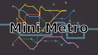 Let's play Mini Metro - Look at all the shapes! :D