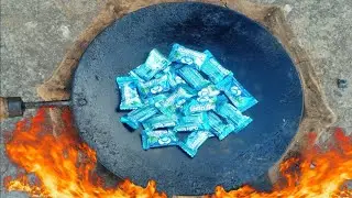 bolling center fresh chewing gum in hot oil experiment center fresh vs hot oil