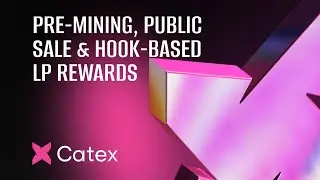 Pre-Mining, Public Sale & Hook-Based LP Rewards &ndash; Call to the Ecosystem &ndash; Catex