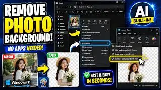 Discover Windows AI: Free Background Remover Built into Windows 11