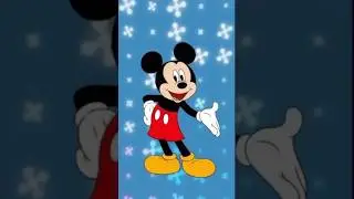 Turning Mickey Mouse I to a Christmas tree with AI #mickeymouse #christmas #disney #magic #ai