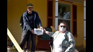 Plaque Presentation, Starrett House 1890 (March 2021)