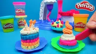 Play-Doh Cake Party Feesttaart | Family Toys Collector