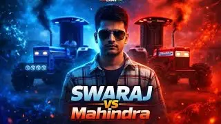 Mahindra vs Swaraj Tractor 🔥 Tochan Battle | Indian 3D Simulator | KON Jeeta ? 
