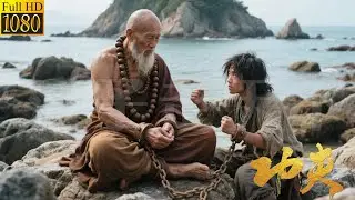 被困孤島的高僧，傳授畢生功夫給邋遢乞丐，邋遢乞丐從此無敵！ ✨ | 功夫 | 動作 | Kung Fu | 李小龙 | 甄子丹