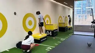 Lateral to front facing box jump | Zixuan Zhang | 2027 | January 14, 2026
