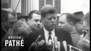 Kennedy Has Meeting With Eisenhower (1961)