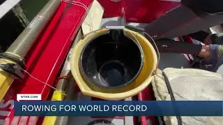 Rowing solo from Virginia Beach to France