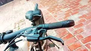 Bicycle with thick tires and wheels and double disc brakes #subscribe #sklovecreations $##ss