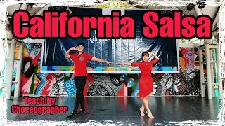 California Salsa💃 Line Dance | Teach by Choreographer