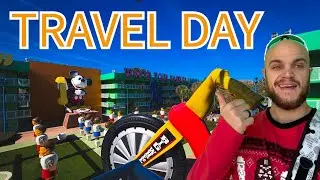 Travel Day to Disney's Pop Century | Pool Trivia Domination | Cheesecake | Disney's Wilderness Lodge