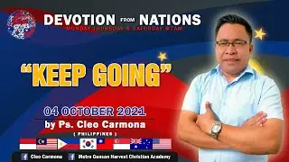 Devotion From Nations | Ps Cleo Carmona | Philippines