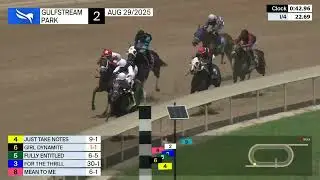 Gulfstream Park Carrera 2 - 29 de Agosto 2025