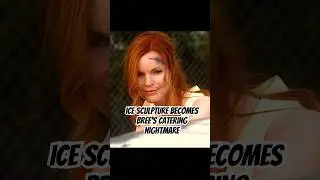 Ice sculpture becomes Bree's catering nightmare.#foryou #shortvideo #shortvideos #shorts