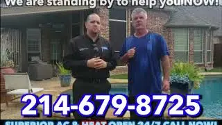 Superior AC & Heat Endorsed by Mike Fisher of 105.3 The Fan Air Conditioning Crowley Texas