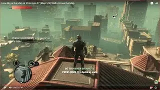 HOW BIG IS THE MAP in Prototype 2? (Map 1/3) Walk Across the Map