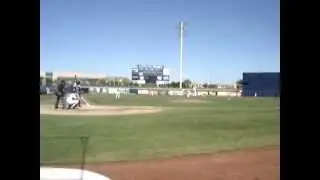 Mike Leake's 1st professional pitch
