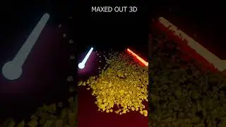 Satisfying Multiple Objects Destruction #animation #satisfying #satisfyingvideo