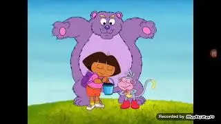 Dora the explorer  the bear Chase scene