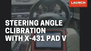 X-431 PAD V | Steering Angle Clibration on BMW 528I (F10)
