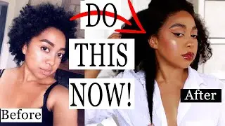 DO THIS TWICE A WEEK TO GROW NATURAL HAIR LONG, THICK & FAST (YOU NEED TO TRY THIS!)