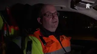 René houdt als 'dirigent van de weg' het verkeer in beweging
