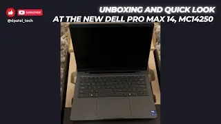 Быстрый осмотр и распаковка нового Dell Pro Max 14!
