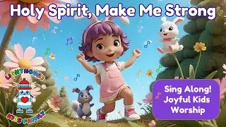 Holy Spirit, Make Me Strong | Kids Worship Song About Joy & Strength | Bible Song for Children