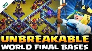 Top 4 TH15 War Bases from the World Championship Finals!