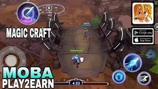 Magic Craft Nft New MOBA GAME Character  TARA Gameplay Early Access