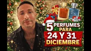 | 5 Recomendaciones de PERFUMES para el 24 y 31 DE DICIEMBRE  ● FELIZ NAVIDAD  | Saludos Aromáticos